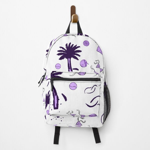 Item preview, Retro Summer Beach Pattern Purple designed and sold by altastudio.
