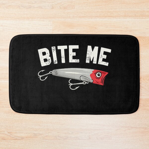 Item preview, Bite Me Funny Fishing Lure Angler Humor designed and sold by Dujosufot.