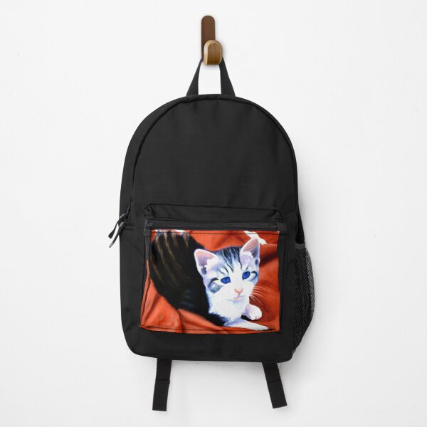 Item preview, "Kitten on the red blanket" designed and sold by JerzyCzechon.
