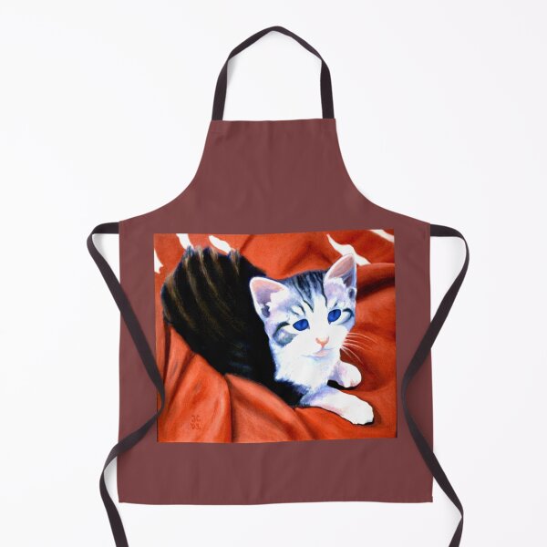 Item preview, "Kitten on the red blanket" designed and sold by JerzyCzechon.