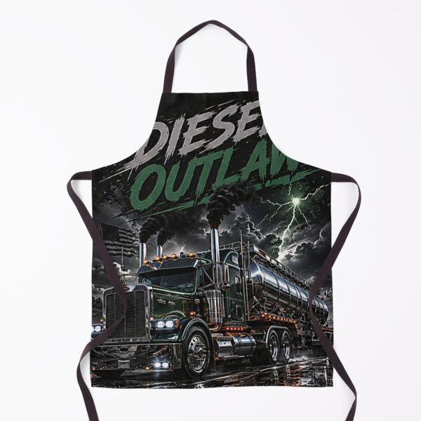 Item preview, Diesel Outlaw Storm Hauler – American Semi Truck Trucker Graphic Tee designed and sold by 18 Life Outlaw.
