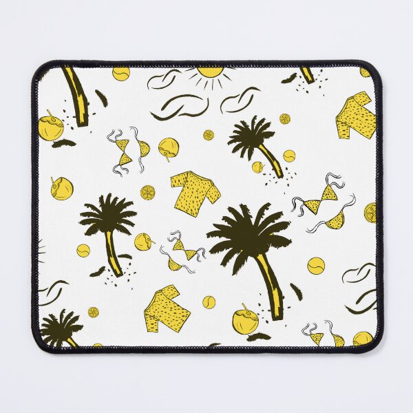 Item preview, Retro Summer Beach Pattern Yellow designed and sold by altastudio.