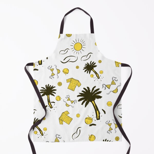 Item preview, Retro Summer Beach Pattern Yellow designed and sold by altastudio.