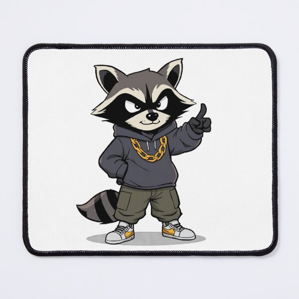 Item preview, Sneaky Raccoon Streetwear – “Not Me” Gold Heist Cartoon Design designed and sold by Aesthicer.
