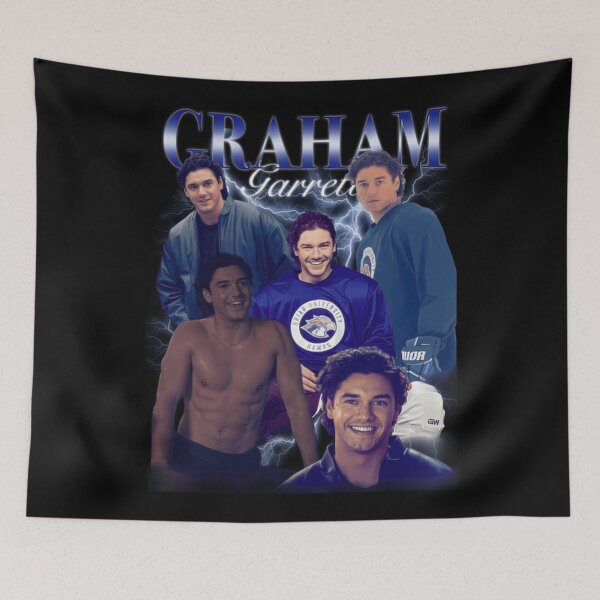 Item preview, Garrett Graham Briar University Hockey Collage T-Shirt designed and sold by CareerKitties.