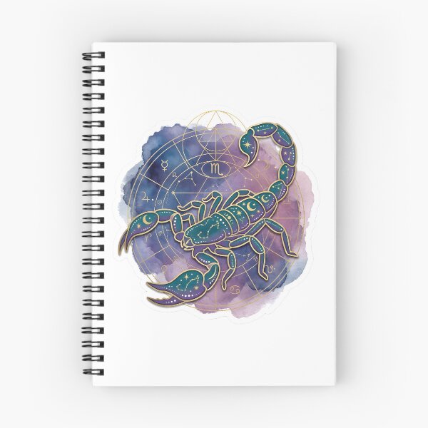 Item preview, Mystic Scorpio Zodiac Astrology Celestial Gold Horoscope designed and sold by Novastitchshop.