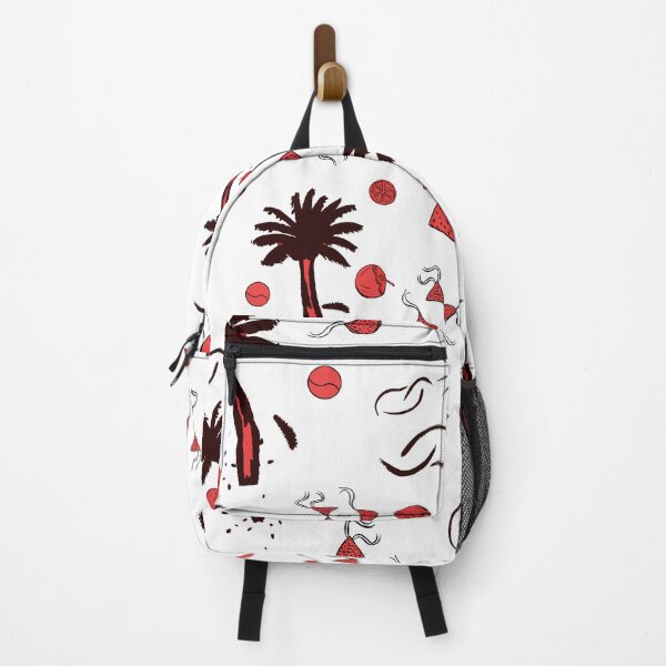 Item preview, Retro Summer Beach Pattern Red designed and sold by altastudio.