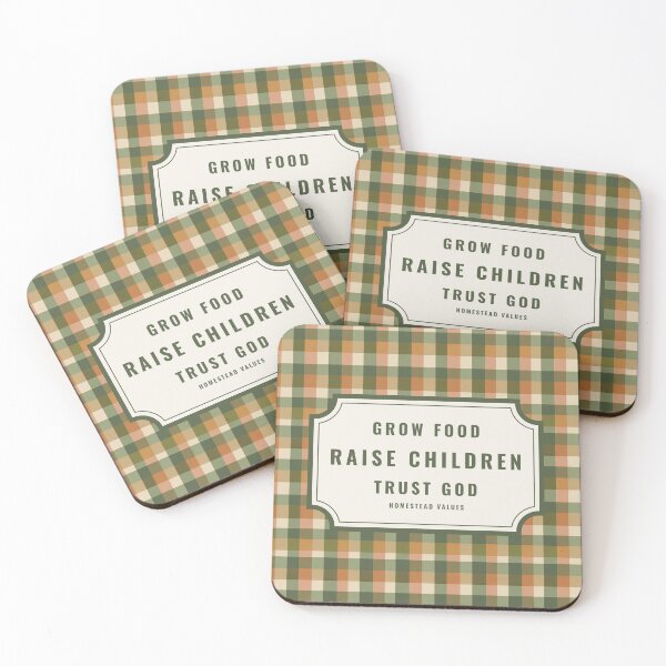 Item preview, Grow Food Raise Children Trust God | Farmhouse Design designed and sold by Bound for Wonder.