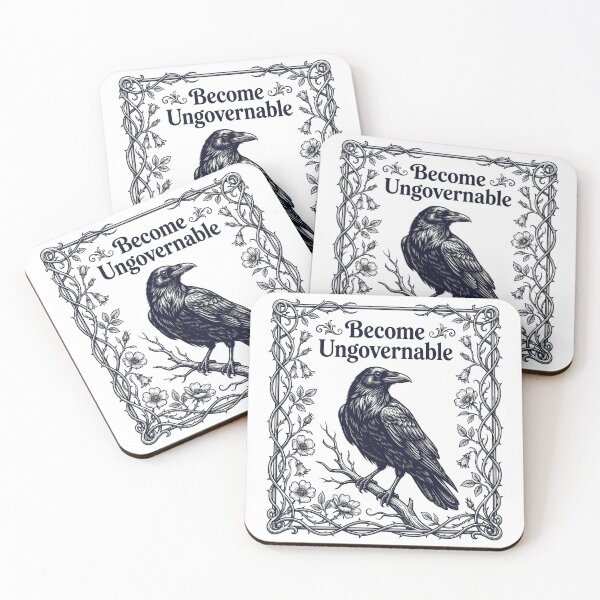 Item preview, Become Ungovernable Crow designed and sold by CutOutIdols.
