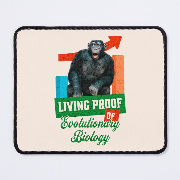 Item preview, Funny Evolutionary Biology Chimp Humor designed and sold by Vac1.