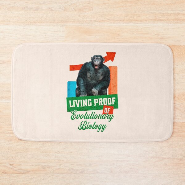 Item preview, Funny Evolutionary Biology Chimp Humor designed and sold by Vac1.