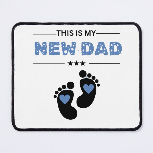 Item preview, This Is My New Dad Baby Announcement designed and sold by SoftAuraStudi0.