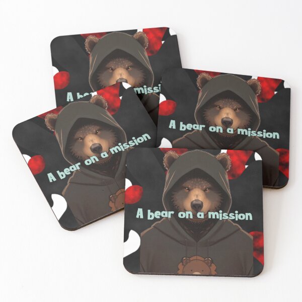 Item preview, A Bear On A Mission Hooded Gamer Bear Esports designed and sold by Animalloveus.