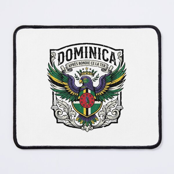 Item preview, Patriotic Dominica Flag Sisserou Parrot Pride designed and sold by DuckOddity.