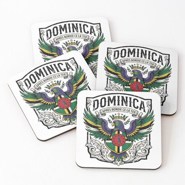 Item preview, Patriotic Dominica Flag Sisserou Parrot Pride designed and sold by DuckOddity.