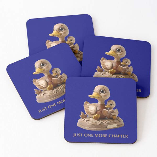 Item preview, Just One More Chapter Cute Wooden Ducks Reading Book designed and sold by Utopian-Magic.
