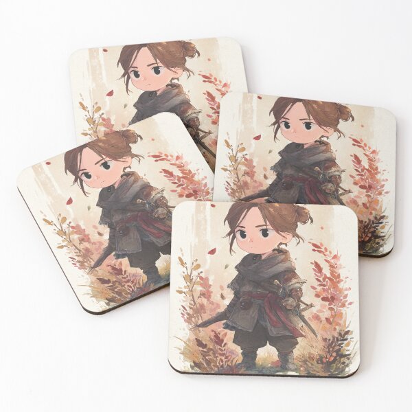 Item preview, Chibi Plague‑Era Survivor | Cute Medieval Adventure Character designed and sold by MyChibiArts.