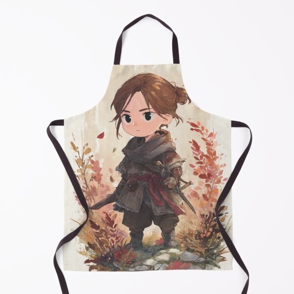 Item preview, Chibi Plague‑Era Survivor | Cute Medieval Adventure Character designed and sold by MyChibiArts.