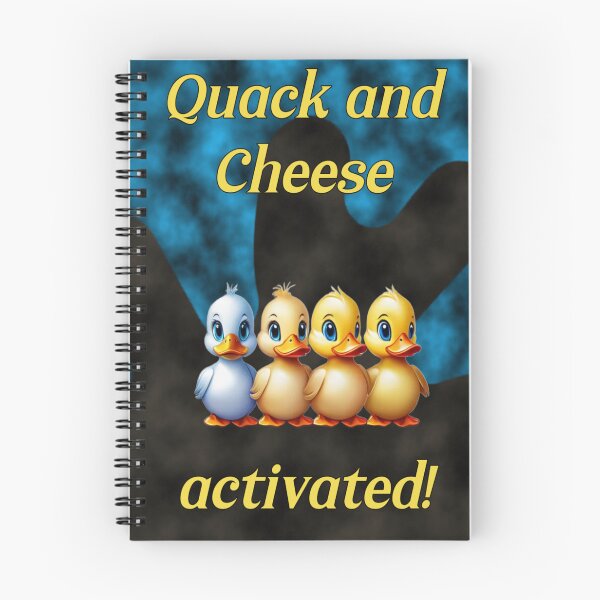 Item preview, Quack And Cheese Activated Cute Ducklings Funny Pun designed and sold by Animalloveus.
