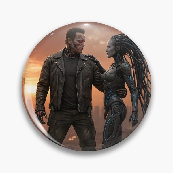 Item preview, Terminator dances with cyborg queen designed and sold by WiseBow.