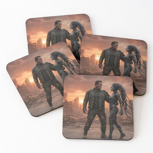 Item preview, Terminator dances with cyborg queen designed and sold by WiseBow.
