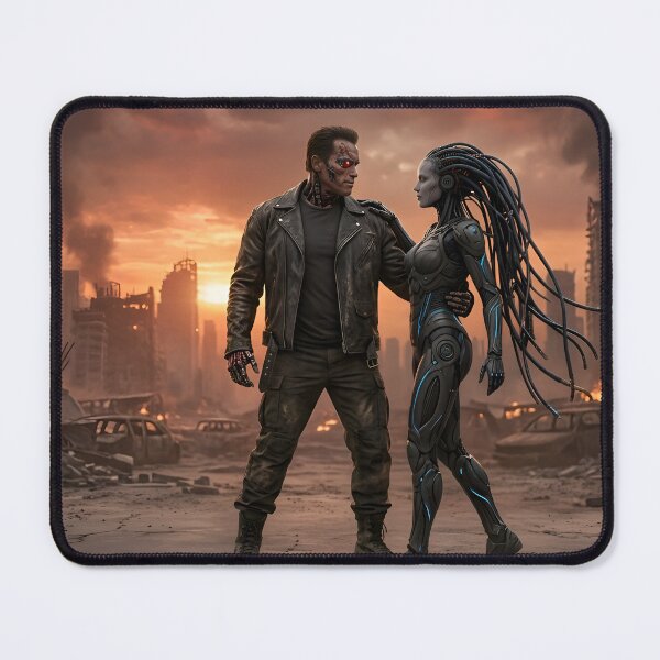 Item preview, Terminator dances with cyborg queen designed and sold by WiseBow.