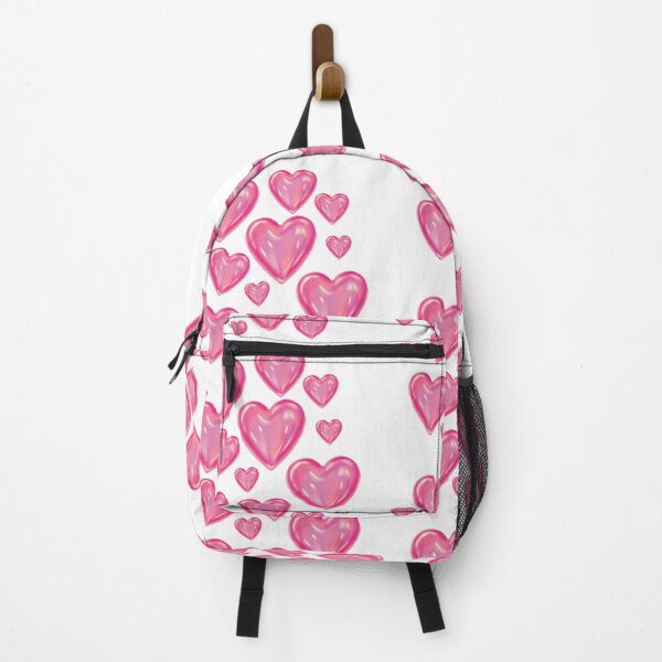Item preview, Glossy Pink Heart Pattern Aesthetic designed and sold by Theselinara.