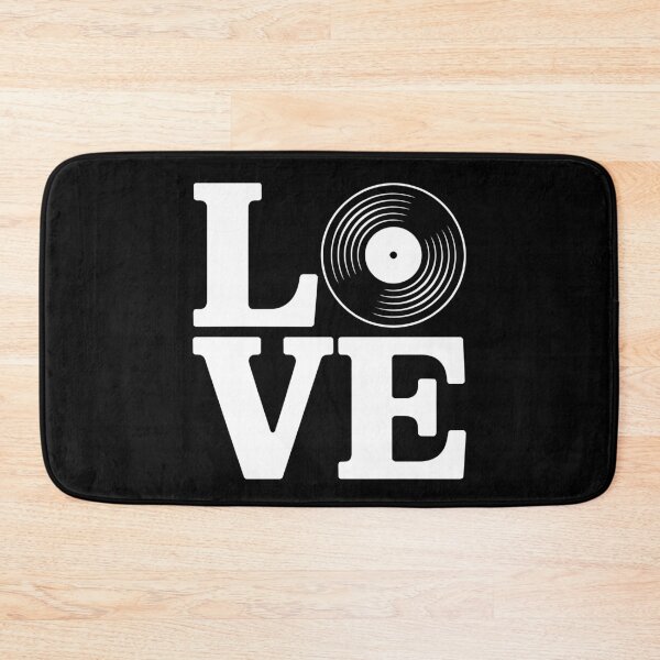 Item preview, Vinyl Record LOVE Retro Music Aesthetic Design designed and sold by Altered Pixels.