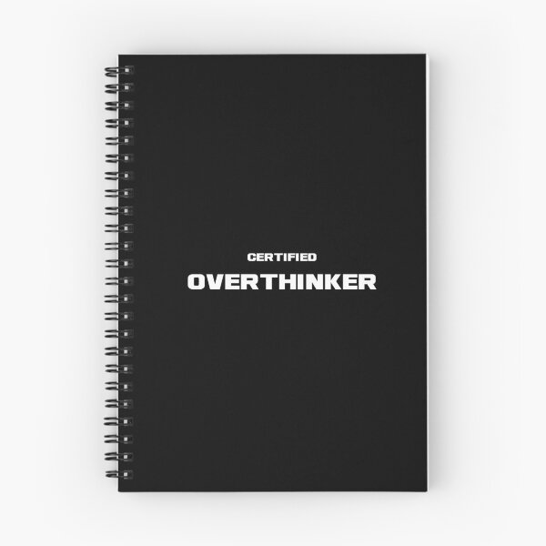 Item preview, Certified Overthinker, Unique designed and sold by villacreativa.