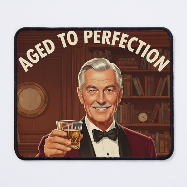 Item preview, Aged to Perfection Funny Vintage Retro Grandpa designed and sold by Retro-Anime9.