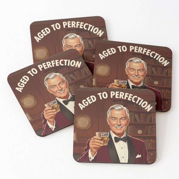 Item preview, Aged to Perfection Funny Vintage Retro Grandpa designed and sold by Retro-Anime9.
