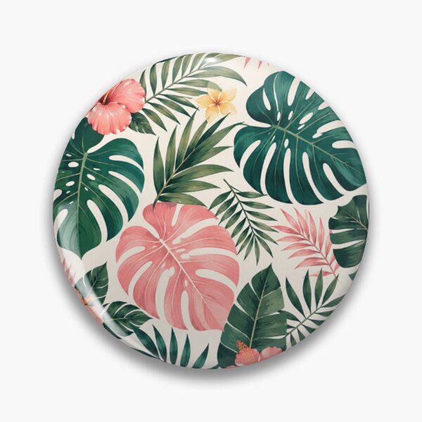 Item preview, Tropical Monstera Leaf Pattern designed and sold by Aramdesing.