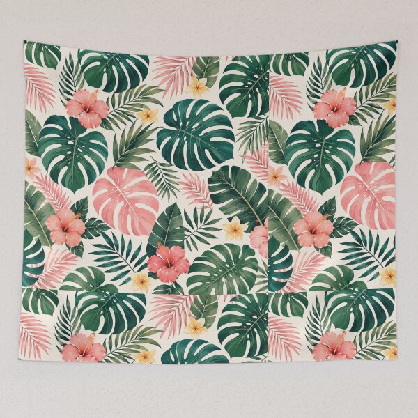 Item preview, Tropical Monstera Leaf Pattern designed and sold by Aramdesing.