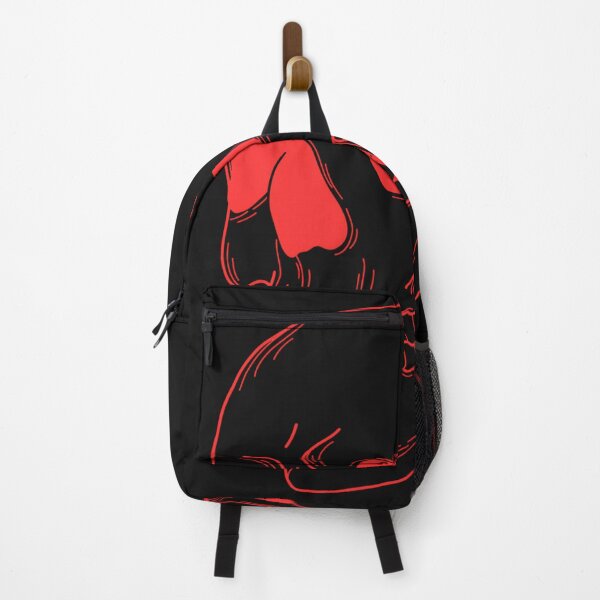 Item preview, Minimalist Red Neon Skull Linework Gothic Sketch designed and sold by DarkOriginArts.