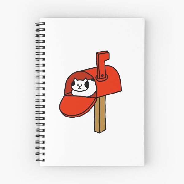 Item preview, a Cat in the mailbox designed and sold by superbaechoo.