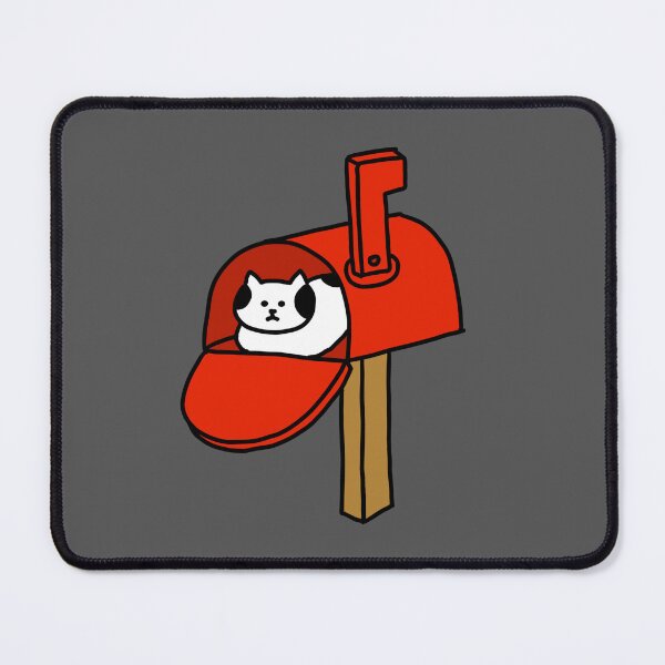 Item preview, a Cat in the mailbox designed and sold by superbaechoo.