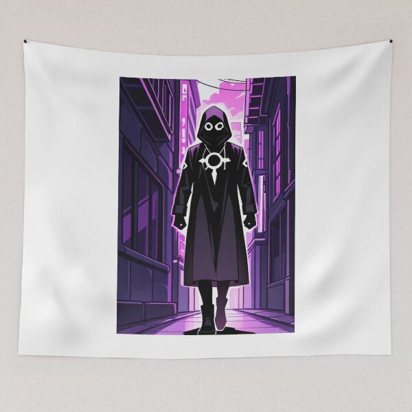 Item preview, Art - Character Mysterious Dark Anime Style Variant 2 designed and sold by AnimeShin.