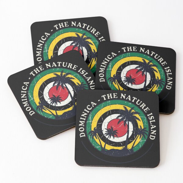 Item preview, Vintage 70s Sunset Dominica Nature Island Retro designed and sold by DuckOddity.