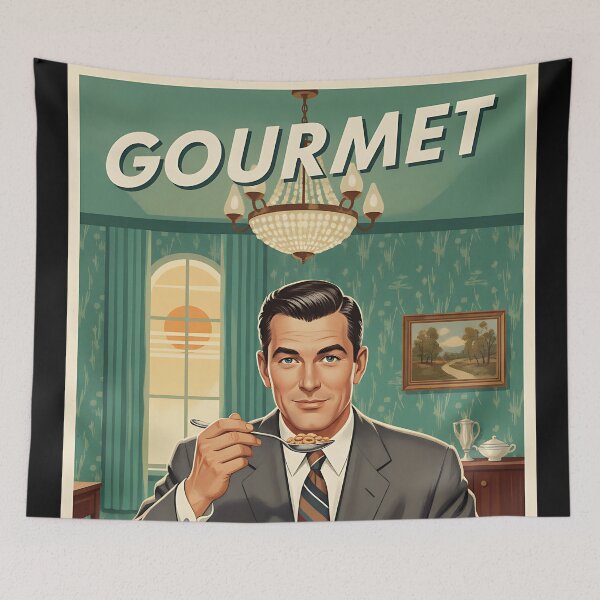 Item preview, Gourmet food bad cook Funny Vintage Retro Grandpa designed and sold by Retro-Anime9.
