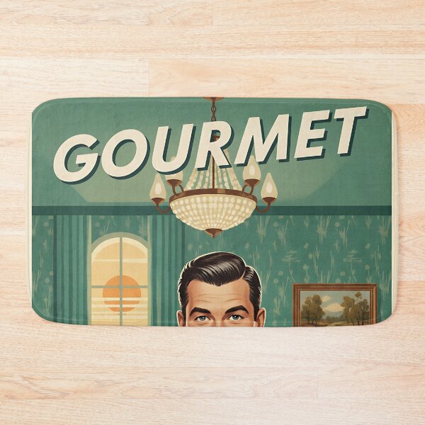 Item preview, Gourmet food bad cook Funny Vintage Retro Grandpa designed and sold by Retro-Anime9.