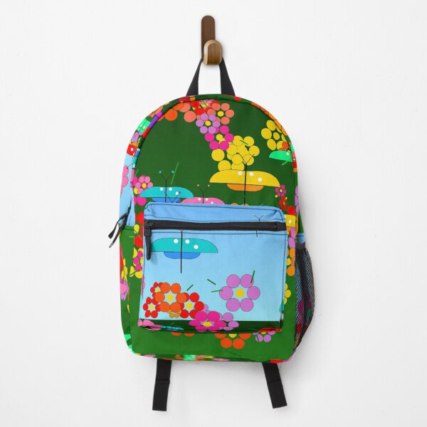 Item preview, African Butterfly Garden Tropical Colorful Flowers Art designed and sold by AfricanArtHub.
