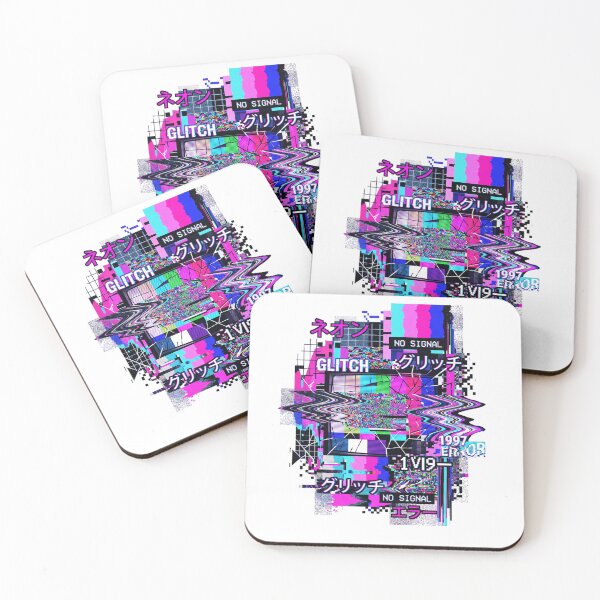 Item preview, VHS Video Static Retro Glitch Art Analog 90s designed and sold by PictoVibe.