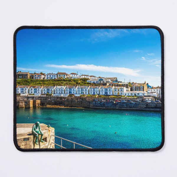 Item preview, Porthleven Harbour, Houses And Clock Tower, Cornwall, England designed and sold by Paul Thompson Photography.