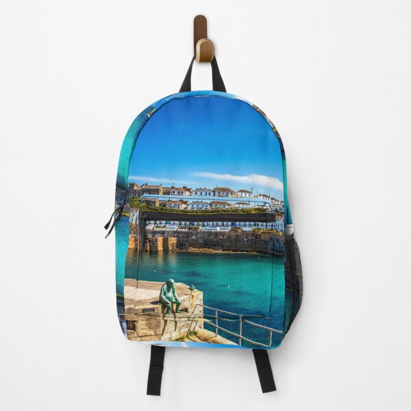 Item preview, Porthleven Harbour, Houses And Clock Tower, Cornwall, England designed and sold by Paul Thompson Photography.