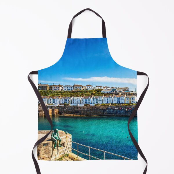 Item preview, Porthleven Harbour, Houses And Clock Tower, Cornwall, England designed and sold by Paul Thompson Photography.