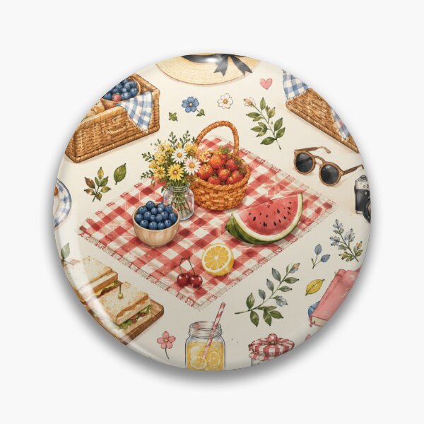 Item preview, Summer Picnic Pattern  designed and sold by Aramdesing.