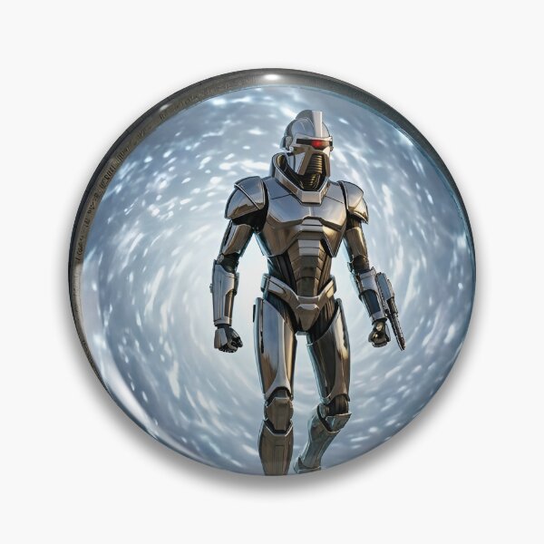Item preview, Cylon stepping out of stargate designed and sold by WiseBow.