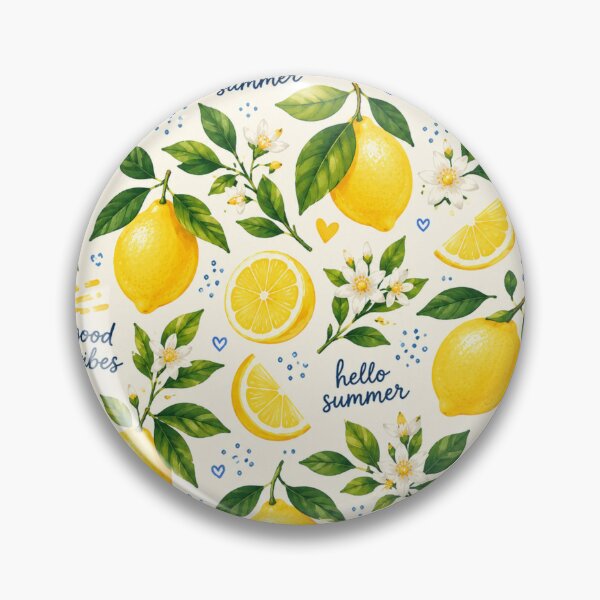 Item preview, Lemon Summer Pattern designed and sold by Aramdesing.