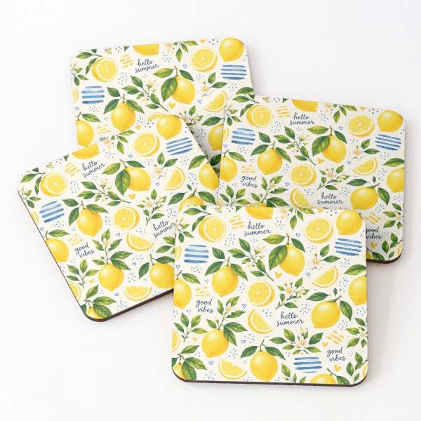 Item preview, Lemon Summer Pattern designed and sold by Aramdesing.