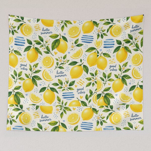 Item preview, Lemon Summer Pattern designed and sold by Aramdesing.
